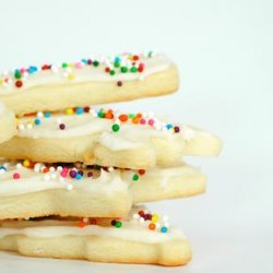 Sour Cream Cut-Out Cookies With Cream Cheese Icing recipe