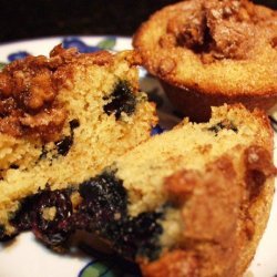 Blueberry Almond Farina Muffins recipe