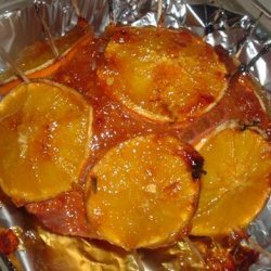 Celebration Spiced Baked Ham With Orange and Marmalade Glaze recipe