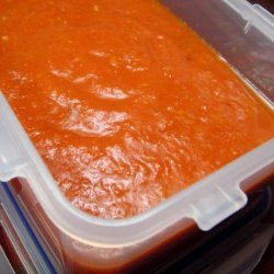 Roasted Red Pepper and Tomato Pasta Sauce recipe