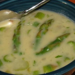 Cheddar Asparagus Soup recipe