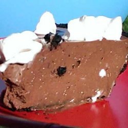 Alton Brown’s Dairy-Free Chocolate Pie recipe