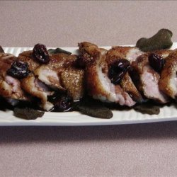 Duck Breasts With Balsamic Cherry Glaze recipe