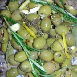 Zesty Lemon Olives recipe