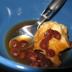 Pecan Dumplings With Caramel Raisin Sauce 1968 (Ontario Cda) recipe
