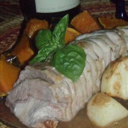 Roast Pork Loin With Apple Rosemary Glaze ( Olive Garden ) recipe