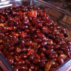 Bobby Flay's Honey Rum Baked Black Beans recipe
