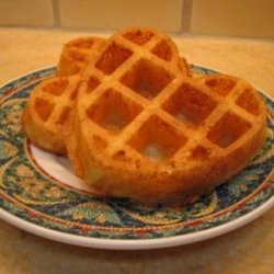 Crunchy and Light Waffles for Two recipe