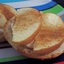 Apple, Camembert Bagel recipe