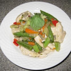 Lemon Basil Chicken and Vegetables recipe