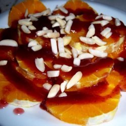 Chilled Oranges With Curacao recipe