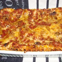 Family Favorite Vegetable Lasagna recipe