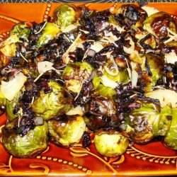 Balsamic Glazed Brussels Sprouts recipe