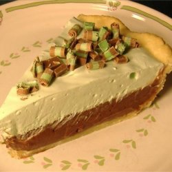 Creamy Layers Chocolate-Mint Pie recipe