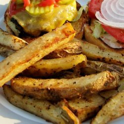 Oven-Baked Seasoned Fries recipe
