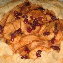 Rustic Cranberry-Pear Galette recipe