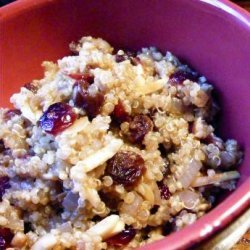 Quinoa Pilaf With Cranberries recipe