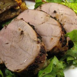 Herb Seared Pork Tenderloin recipe