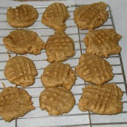 Wholesome Peanut Butter Cookies recipe