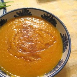 Crock Pot Carrot Soup With Honey and Nutmeg recipe