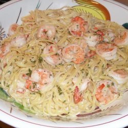 Linguini Alfredo With Shrimp recipe