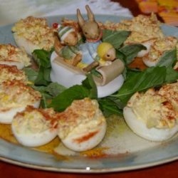 Eggs Stuffed With Crabmeat recipe