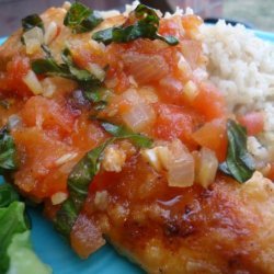Tomato Chicken Saute recipe
