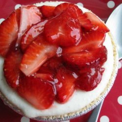 No Bake Strawberry Cheesecake Tarts (Light) recipe
