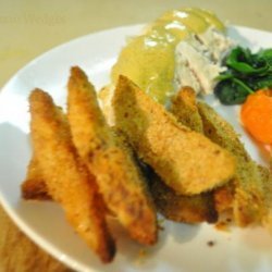 Golden Potato Wedges recipe