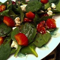 Spinach Watermelon Salad recipe