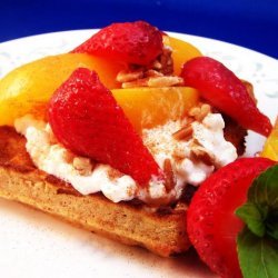 Peachy Breakfast Shortcake recipe