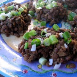 Armenian Lentil Patties recipe