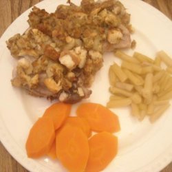 Pork Chops With Savory Apple Stuffing recipe