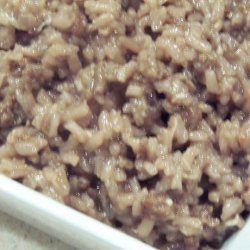 Risotto With Red Wine and Sausages recipe