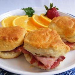Country Ham Biscuits recipe