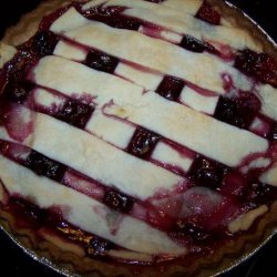 Concord Grape Pie recipe