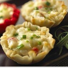 Baby Brie Crab Appetizers recipe