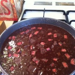 Cherry Ripe Mud Cake recipe