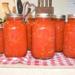 Crushed Tomatoes (Canning) recipe
