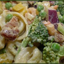 Curry Shrimp Pasta Salad recipe