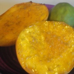 Sugared Lime and Mango Cheeks recipe
