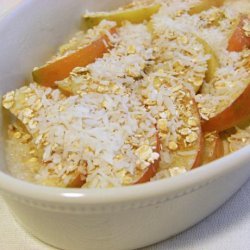 Fat-Free Microwave Apple Crumble Delight recipe