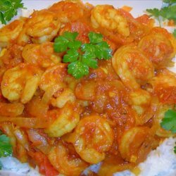 Spiced Prawns With Tomatoes recipe