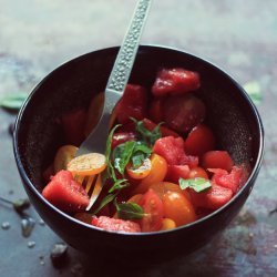 Tomato Watermelon Salad recipe