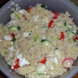 Zesty Greek Couscous Salad recipe