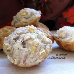 White Chocolate Apple Muffins recipe