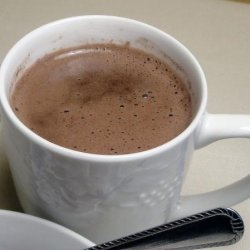Healthy Hot Cocoa With Almonds recipe