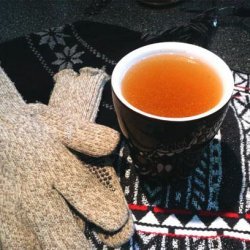 Mulled Apple Cider with Orange and Ginger recipe