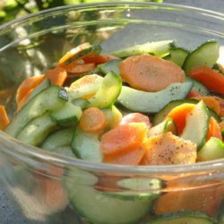 Chef Michael Smith Cucumber and Carrot Salad recipe