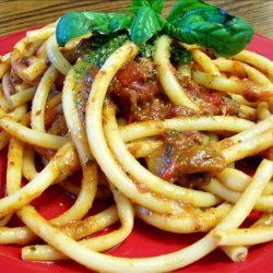 Basil Pesto Pomodoro Sauce recipe
